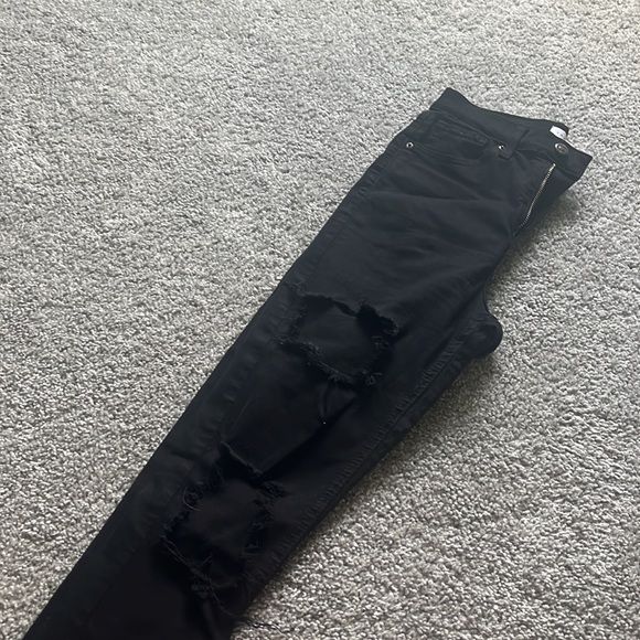 Top Shop Black Jeans - Picture 5 of 6